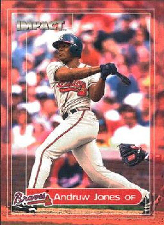 2000 Fleer Impact #145 Andruw Jones NM-MT  Atlanta Braves 