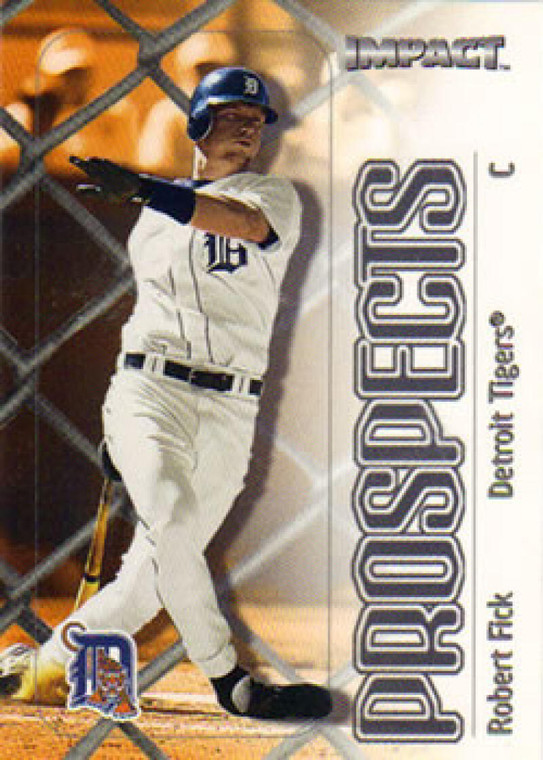 2000 Fleer Impact #175 Robert Fick NM-MT  Detroit Tigers 