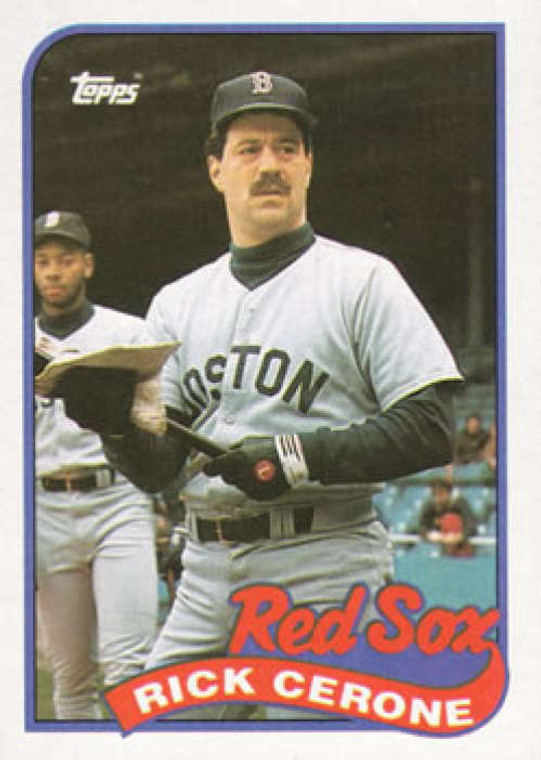 1989 Topps #96 Rick Cerone NM-MT Boston Red Sox 