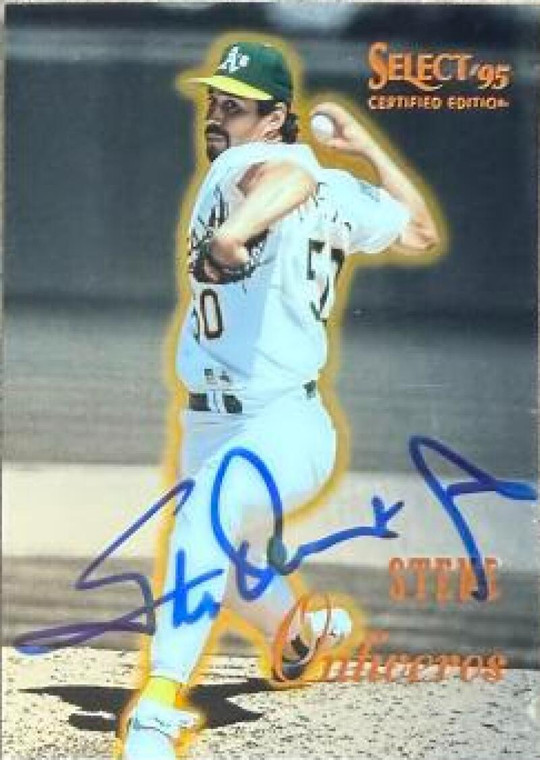 Steve Ontiveros Autographed 1995 Score Select Certified #19 
