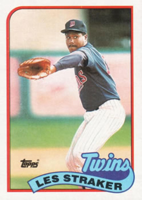 1989 Topps #101 Les Straker NM-MT Minnesota Twins 