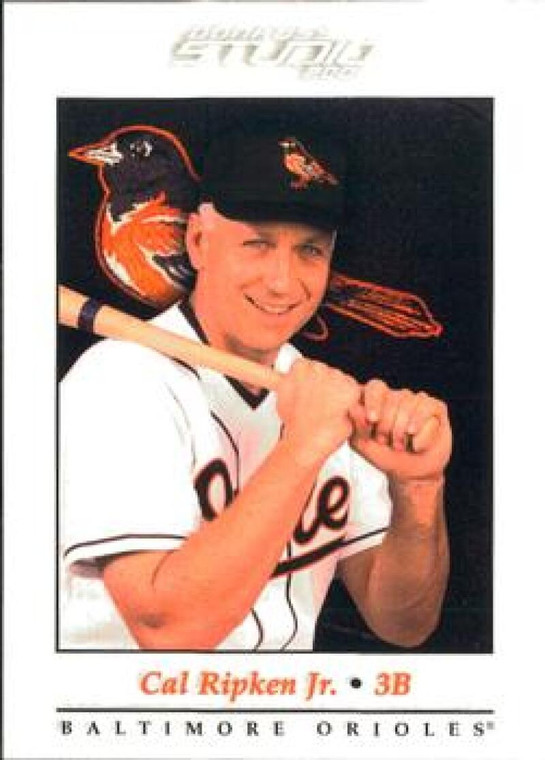 2001 Donruss Studio #3 Cal Ripken Jr. NM-MT  Baltimore Orioles 