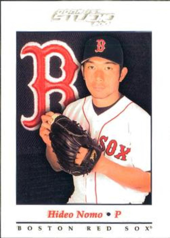2001 Donruss Studio #46 Hideo Nomo NM-MT  Boston Red Sox 