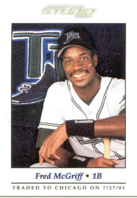 2001 Donruss Studio #82 Fred McGriff NM-MT  Chicago Cubs 