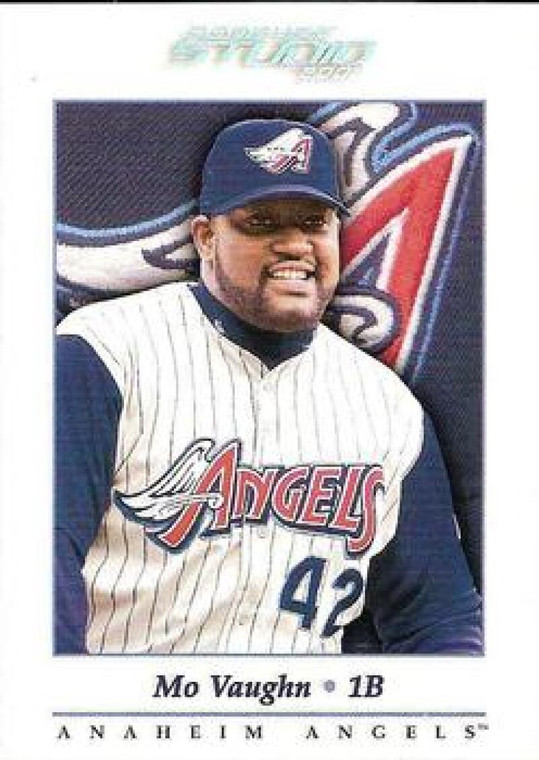 2001 Donruss Studio #99 Mo Vaughn NM-MT  Anaheim Angels 