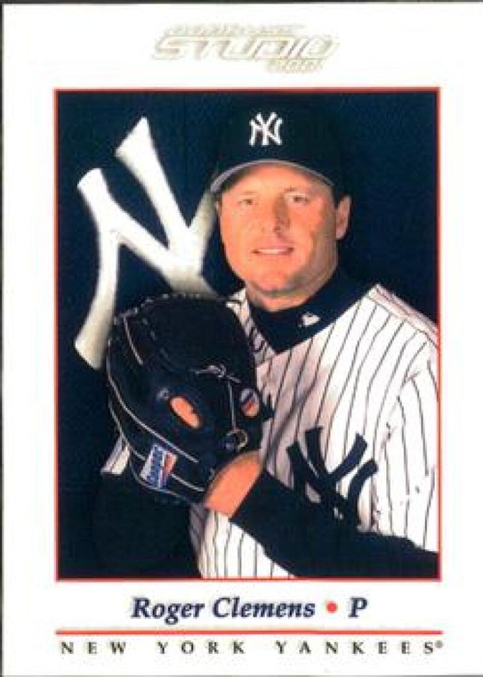 2001 Donruss Studio #111 Roger Clemens NM-MT  New York Yankees 