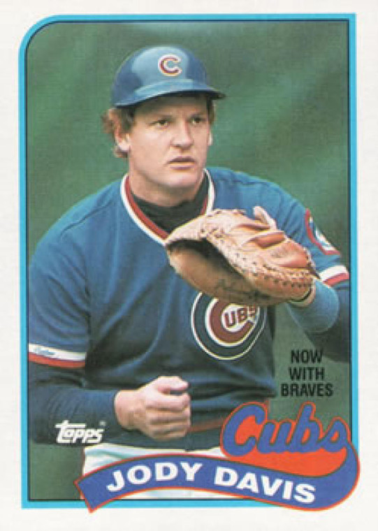 1989 Topps #115 Jody Davis NM-MT Chicago Cubs 