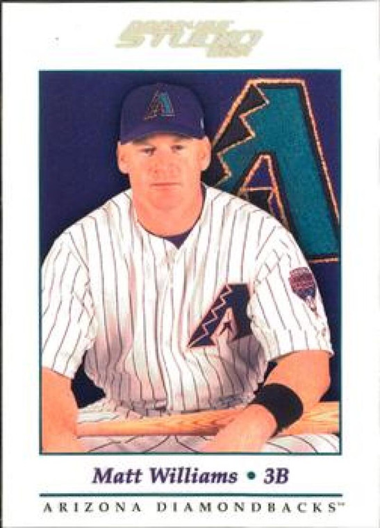 2001 Donruss Studio #119 Matt Williams NM-MT  Arizona Diamondbacks 