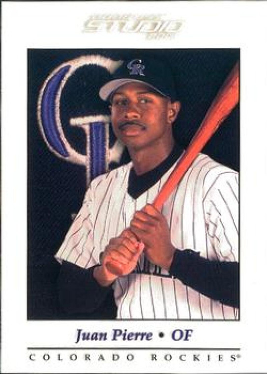 2001 Donruss Studio #133 Juan Pierre NM-MT  Colorado Rockies 