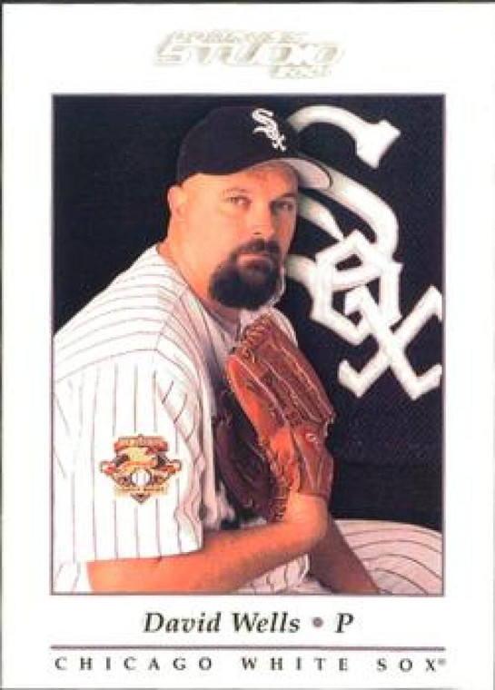 2001 Donruss Studio #142 David Wells NM-MT  Chicago White Sox 
