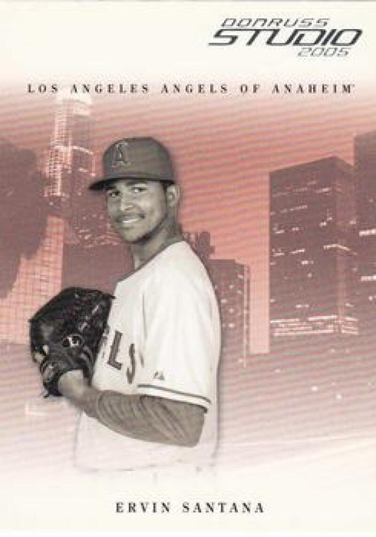 2005 Donruss Studio #5 Ervin Santana NM-MT  Los Angeles Angels 