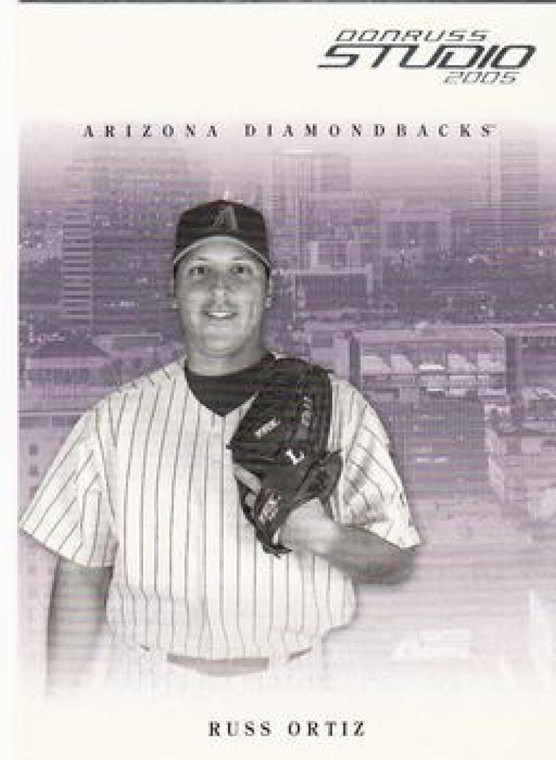2005 Donruss Studio #19 Russ Ortiz NM-MT  Arizona Diamondbacks 