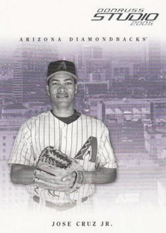 2005 Donruss Studio #22 Jose Cruz Jr. NM-MT  Arizona Diamondbacks 