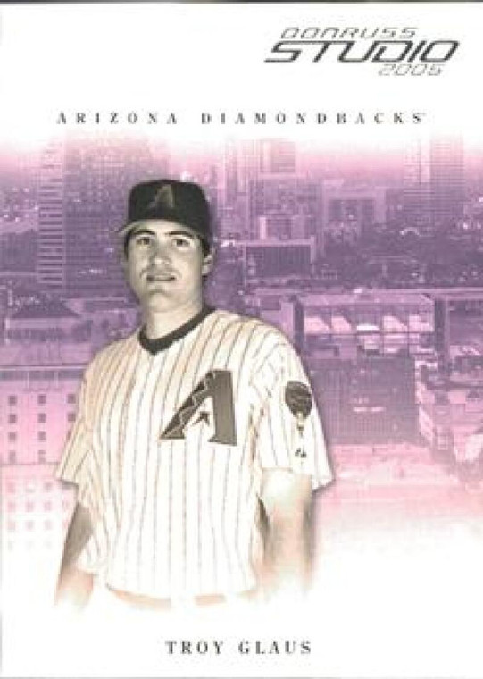 2005 Donruss Studio #23 Troy Glaus NM-MT  Arizona Diamondbacks 