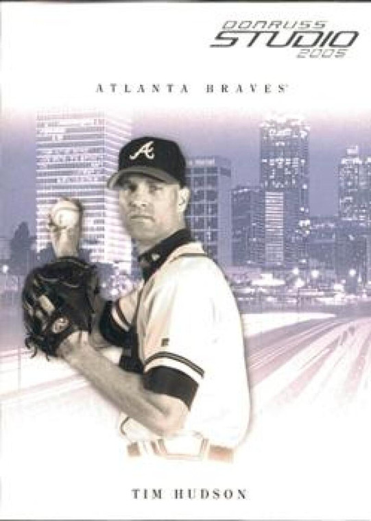 2005 Donruss Studio #33 Tim Hudson NM-MT  Atlanta Braves 