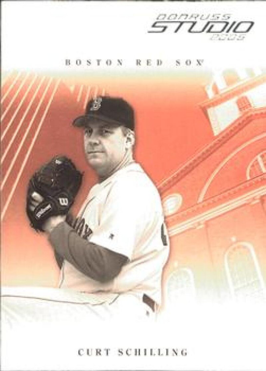 2005 Donruss Studio #44 Curt Schilling NM-MT  Boston Red Sox 
