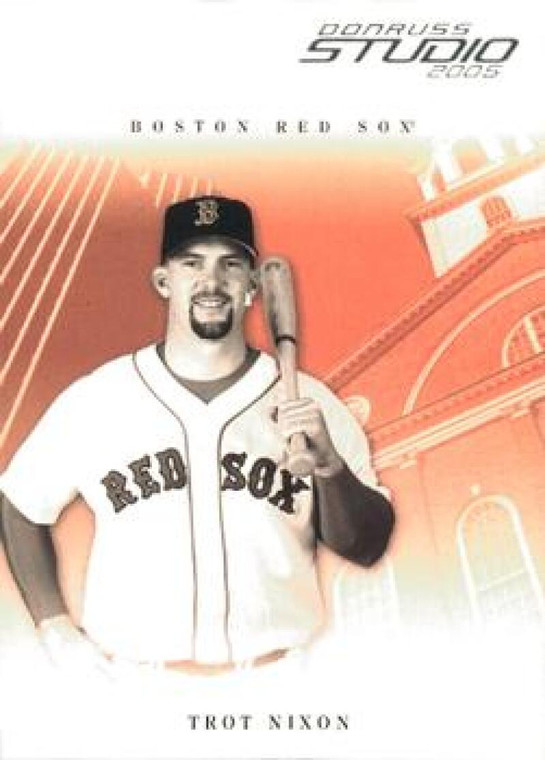 2005 Donruss Studio #54 Trot Nixon NM-MT  Boston Red Sox 