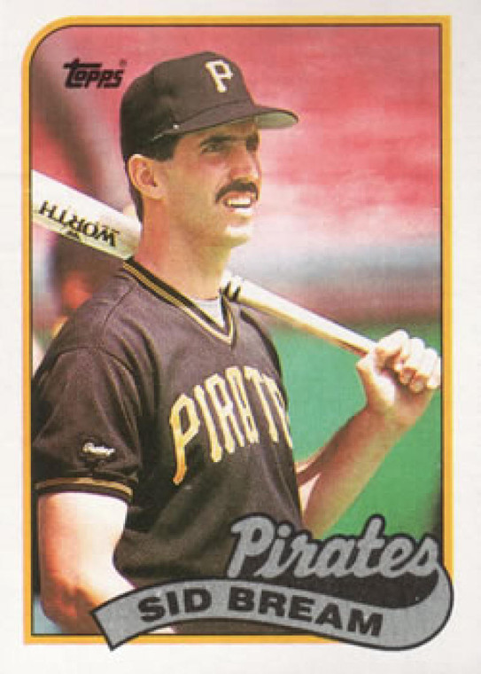 1989 Topps #126 Sid Bream NM-MT Pittsburgh Pirates 