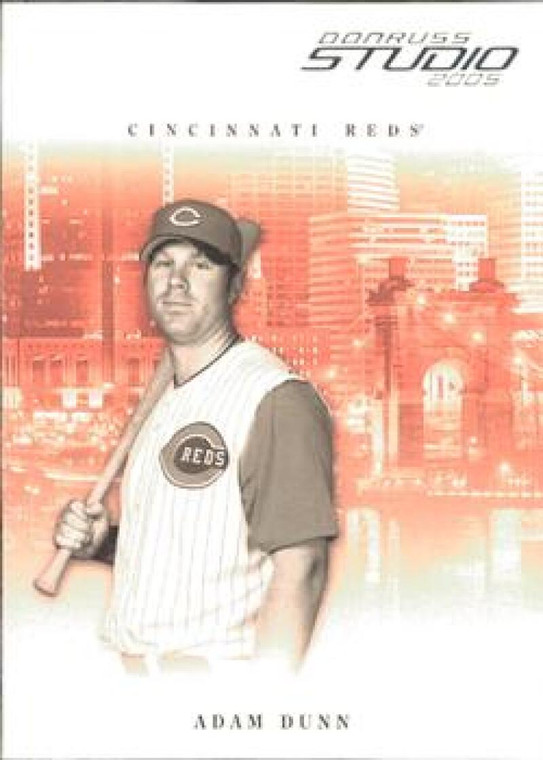 2005 Donruss Studio #77 Adam Dunn NM-MT  Cincinnati Reds 