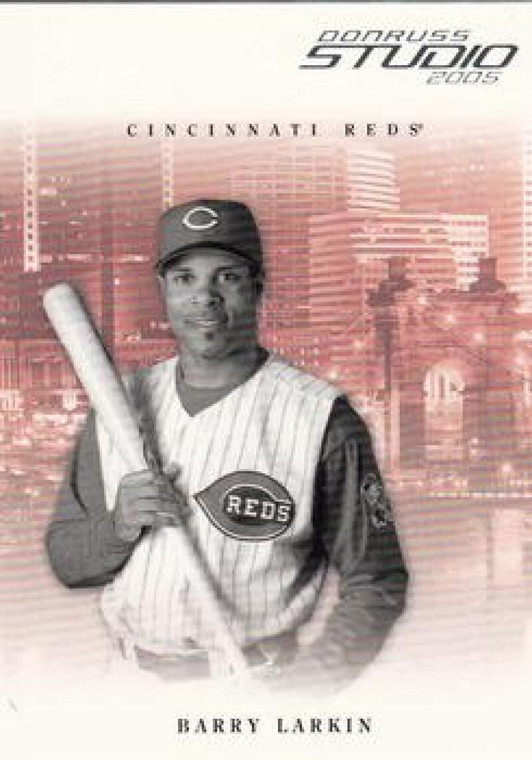 2005 Donruss Studio #79 Barry Larkin NM-MT  Cincinnati Reds 