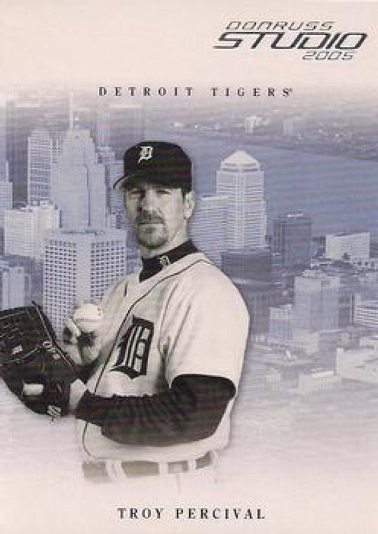 2005 Donruss Studio #116 Troy Percival NM-MT  Detroit Tigers 