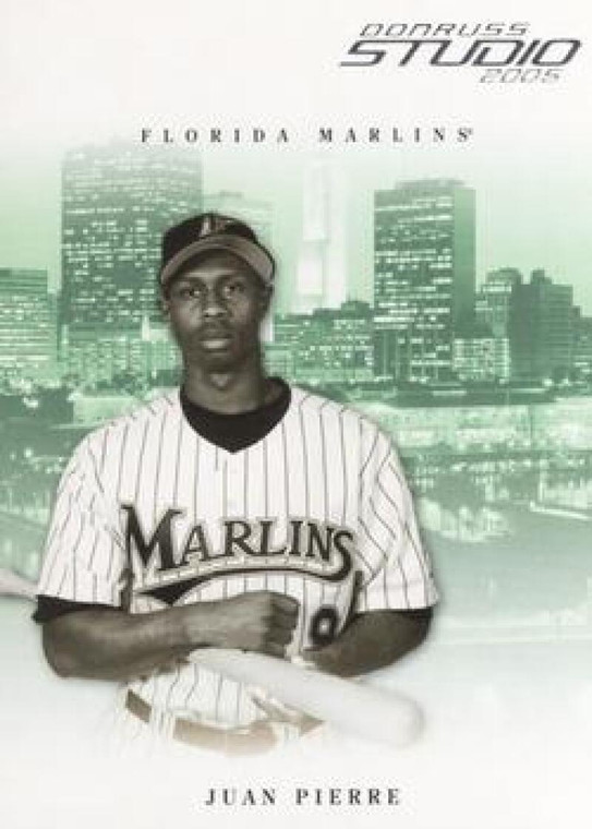 2005 Donruss Studio #122 Juan Pierre NM-MT  Florida Marlins 