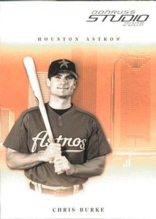 2005 Donruss Studio #130 Chris Burke NM-MT  Houston Astros 