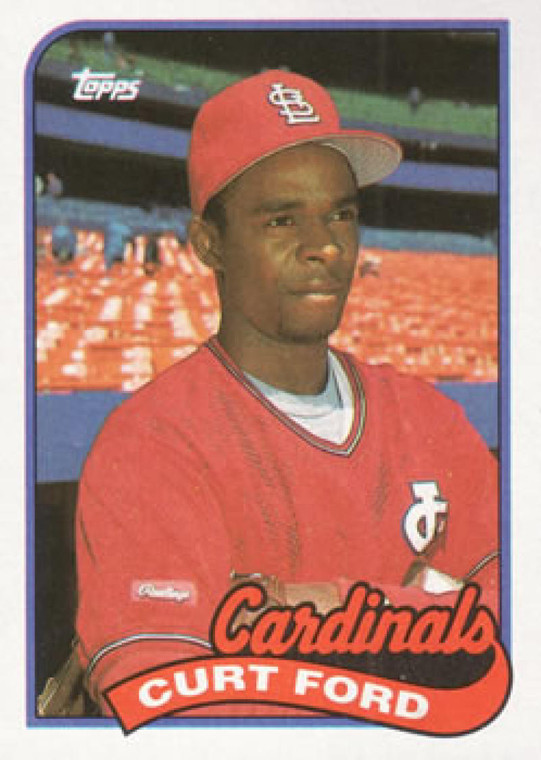 1989 Topps #132 Curt Ford NM-MT St. Louis Cardinals 