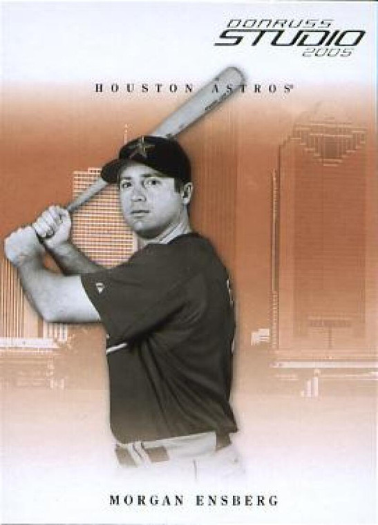 2005 Donruss Studio #136 Morgan Ensberg NM-MT  Houston Astros 