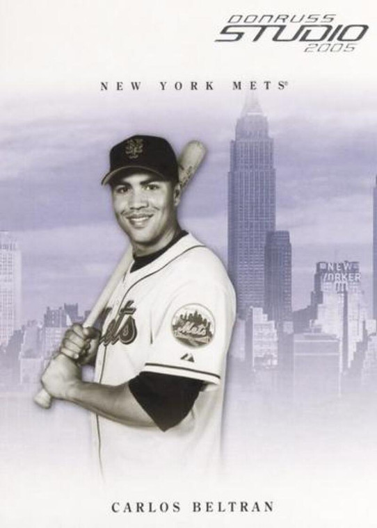 2005 Donruss Studio #179 Carlos Beltran NM-MT  New York Mets 