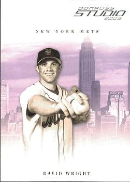 2005 Donruss Studio #180 David Wright NM-MT  New York Mets 