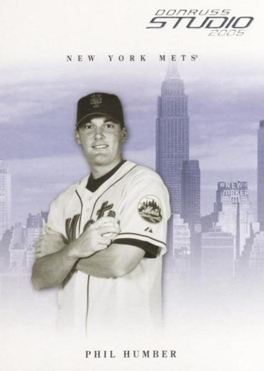 2005 Donruss Studio #186 Philip Humber NM-MT  RC Rookie New York Mets 