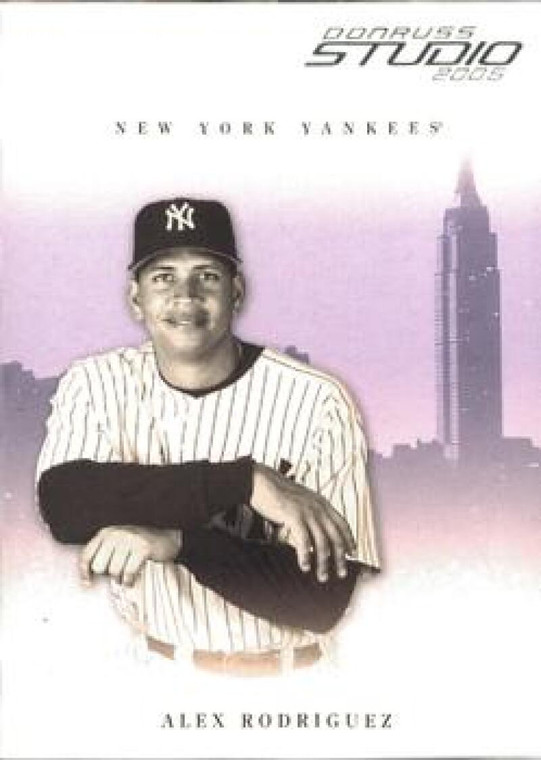 2005 Donruss Studio #188 Alex Rodriguez NM-MT  New York Yankees 