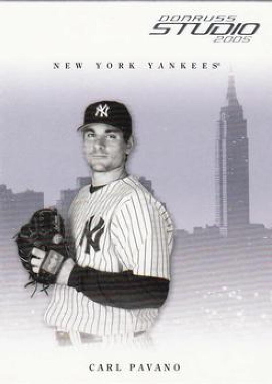2005 Donruss Studio #189 Carl Pavano NM-MT  New York Yankees 