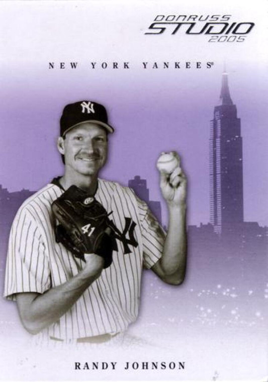 2005 Donruss Studio #197 Randy Johnson NM-MT  New York Yankees 