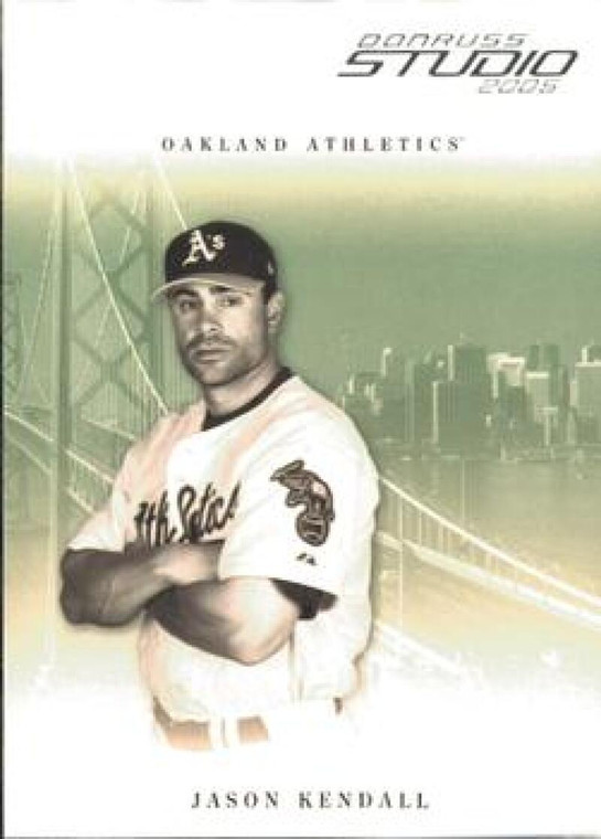 2005 Donruss Studio #205 Jason Kendall NM-MT  Oakland Athletics 