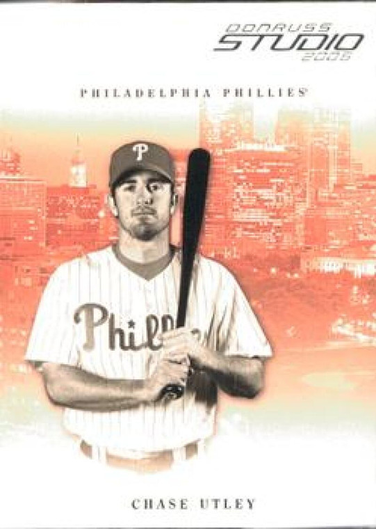 2005 Donruss Studio #213 Chase Utley NM-MT  Philadelphia Phillies 