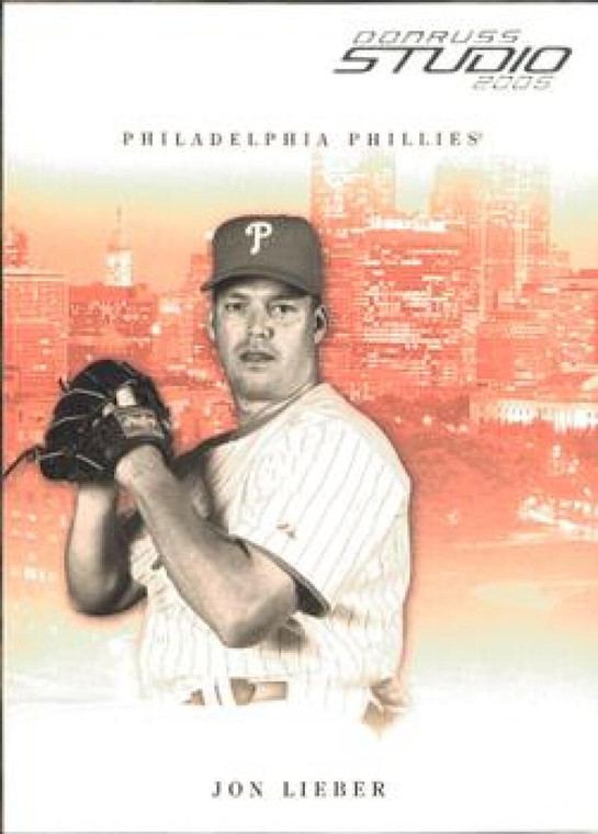 2005 Donruss Studio #217 Jon Lieber NM-MT  Philadelphia Phillies 