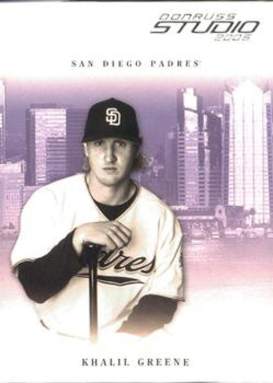 2005 Donruss Studio #233 Khalil Greene NM-MT  San Diego Padres 