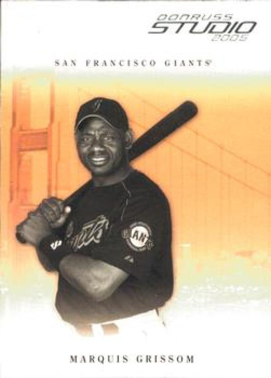2005 Donruss Studio #242 Marquis Grissom NM-MT  San Francisco Giants 
