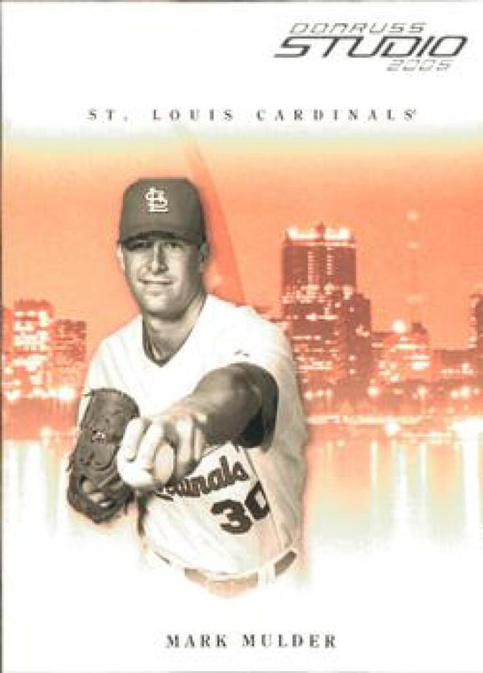 2005 Donruss Studio #263 Mark Mulder NM-MT  St. Louis Cardinals 