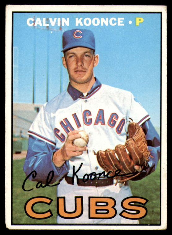 1967 Topps #171 Cal Koonce VG Chicago Cubs 