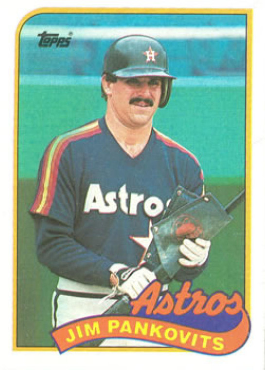 1989 Topps #153 Jim Pankovits NM-MT Houston Astros 