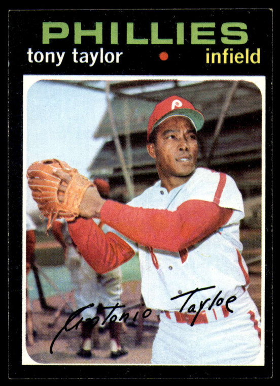 1971 Topps #246 Tony Taylor VG Philadelphia Phillies 