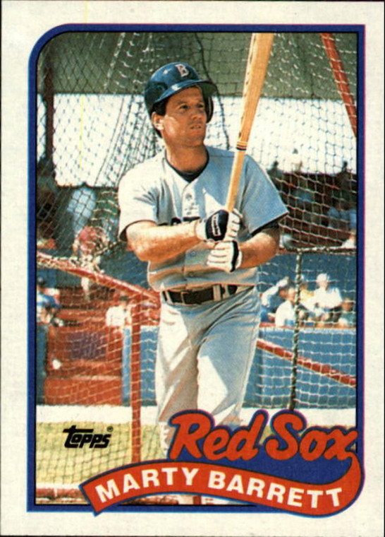 1989 Topps #155 Marty Barrett NM-MT Boston Red Sox 