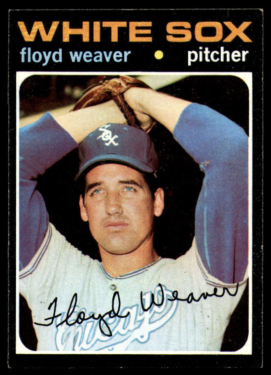 1971 Topps #227 Floyd Weaver VG Chicago White Sox 