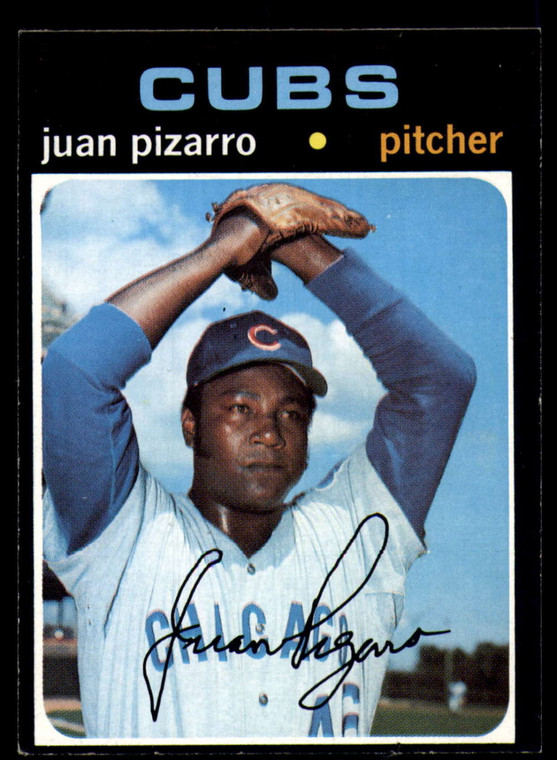1971 Topps #647 Juan Pizarro VG Chicago Cubs 