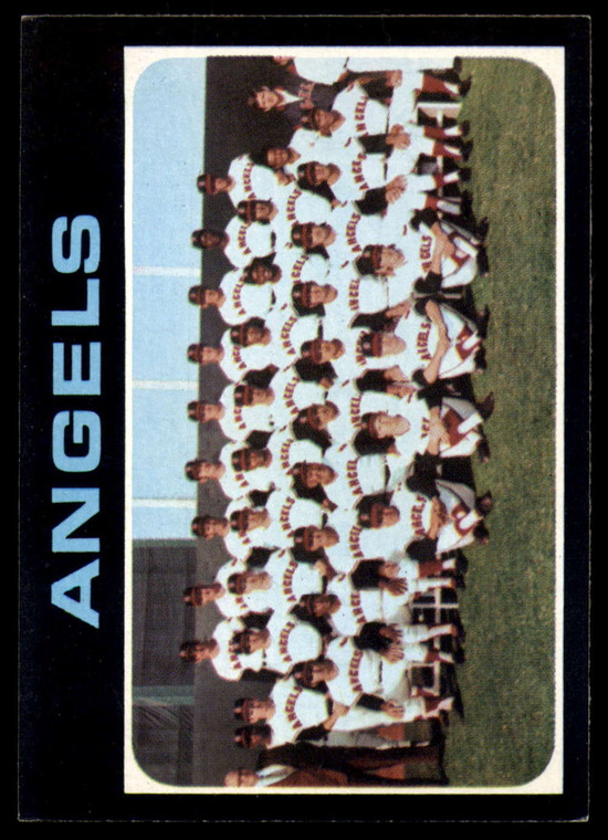 SOLD 141117 1971 Topps #442 Angels Team VG California Angels 