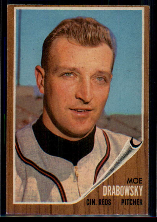 1962 Topps #331 Moe Drabowsky VG Cincinnati Reds 