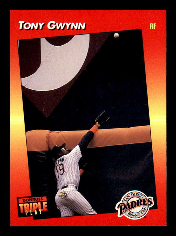 1992 Triple Play #219 Tony Gwynn VG San Diego Padres 